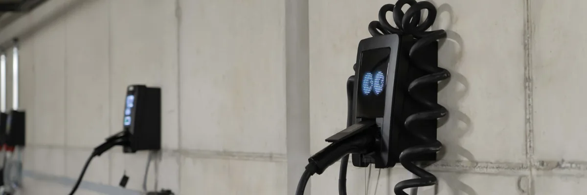 Punto de recarga para coche eléctrico
